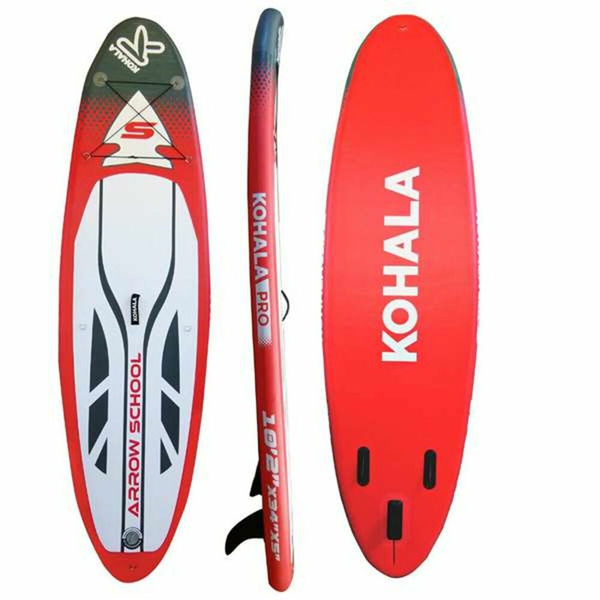Paddle Surf Board Kohala Arrow School Red 15 PSI 310 x 84 x 12 cm (310 x 84 x 12 cm) - sale.kim -  endless selection of finest brands