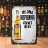 Bi&egrave;re Desparados - Panneaux en &eacute;tain m&eacute;tallique(20*30cm/30*40cm)