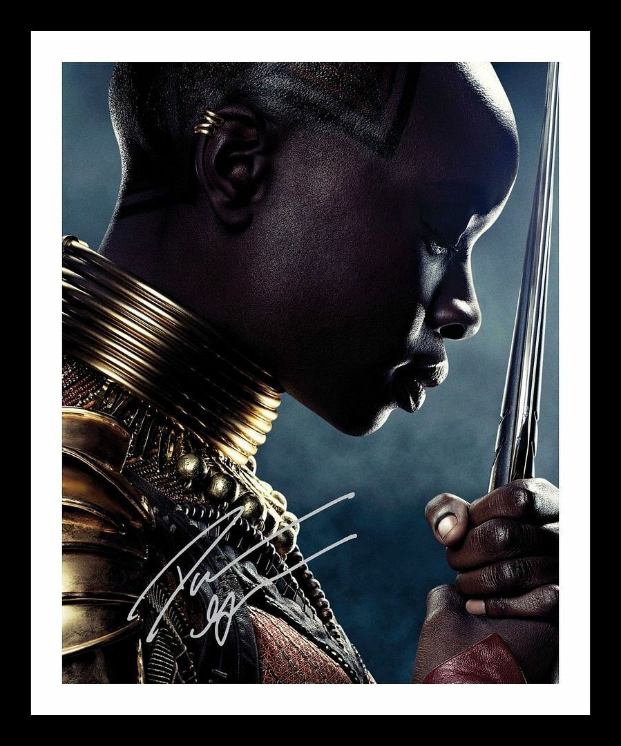 Danai Gurira - The Black Panther - The Avengers Signed & Framed Photo Poster painting 2