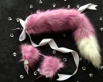neko anal plug Metal Fox Anal Plug Tail - 7 Colors, 3 Sizes, Stainless Steel Fetish  Bondage Sex Toy for Adults