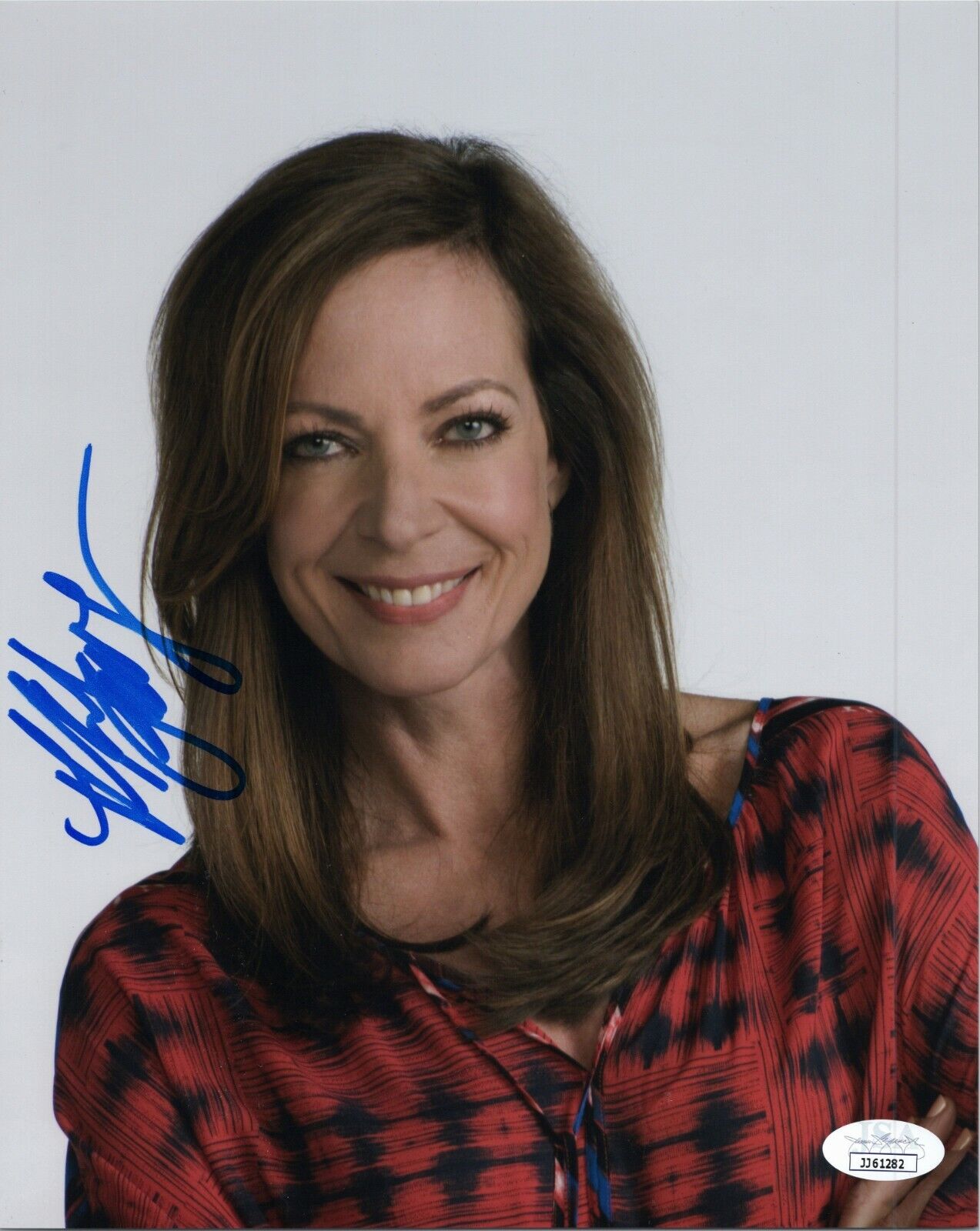 ~~ ALLISON JANNEY Authentic Hand-Signed MOM