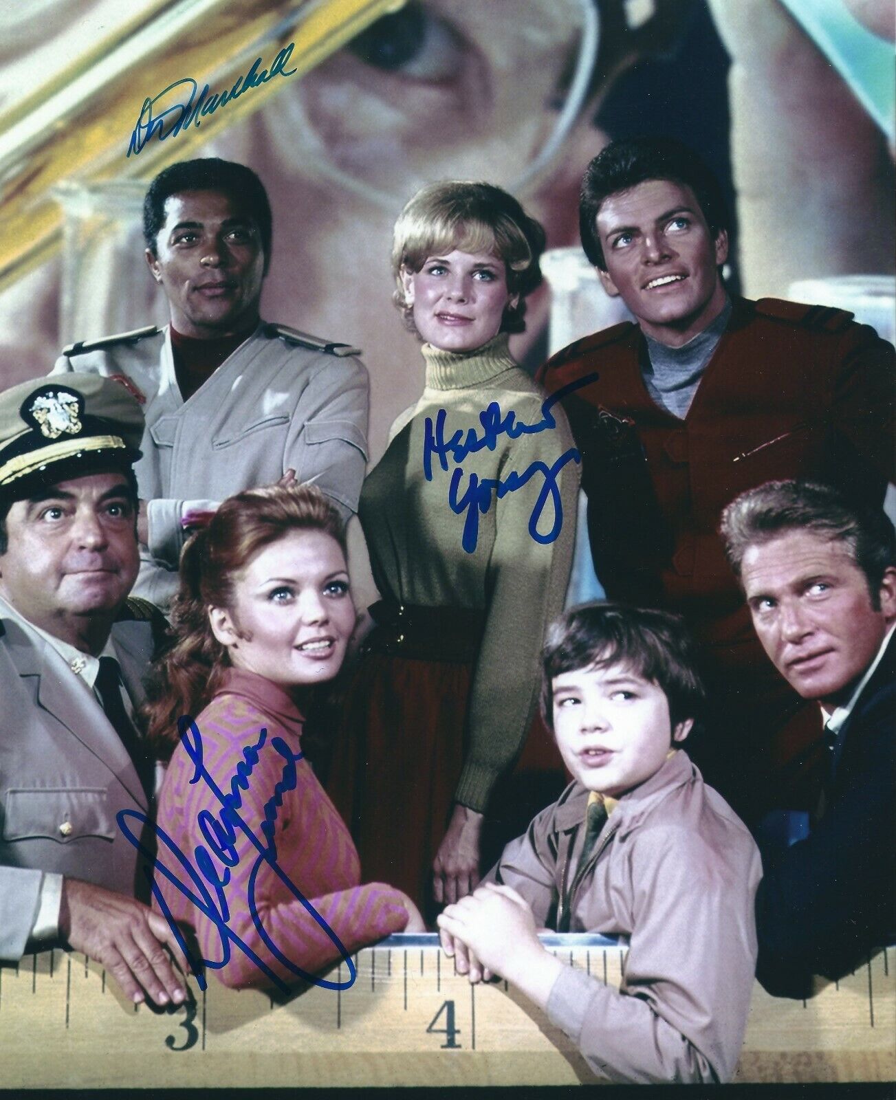 LAND OF THE GIANTS CAST SIGNED 8x10 Photo Poster painting - UACC & AFTAL RD AUTOGRAPH