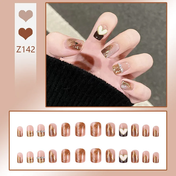 【Z142】Wearable Nails Finished Manicure