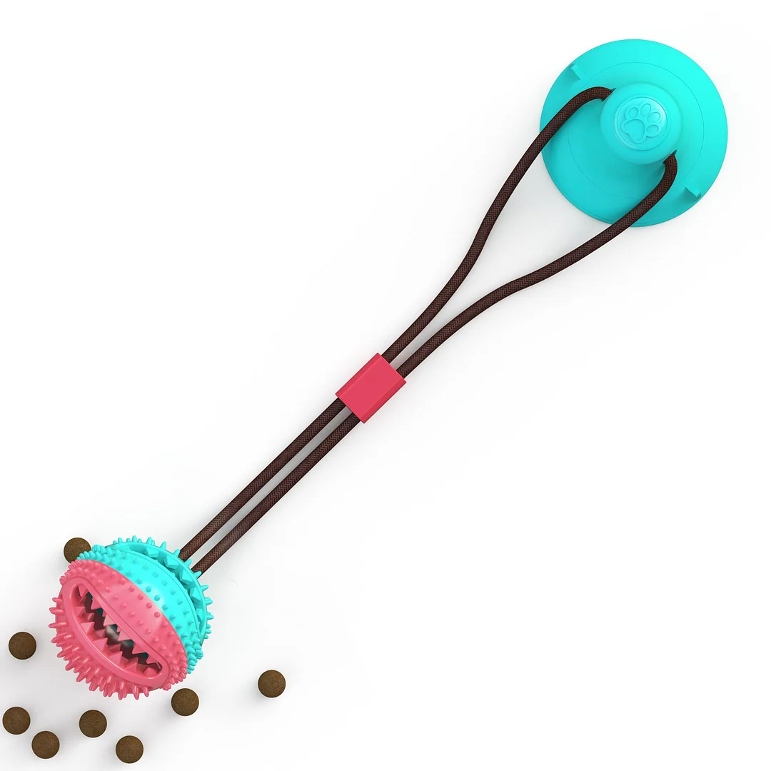 Dog Toy Tug-of-war Game Sucker Molar Anti-bite Ball