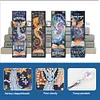 4Pcs DIY Book Dinosaur Special Shape Diamond Painting Bookmark