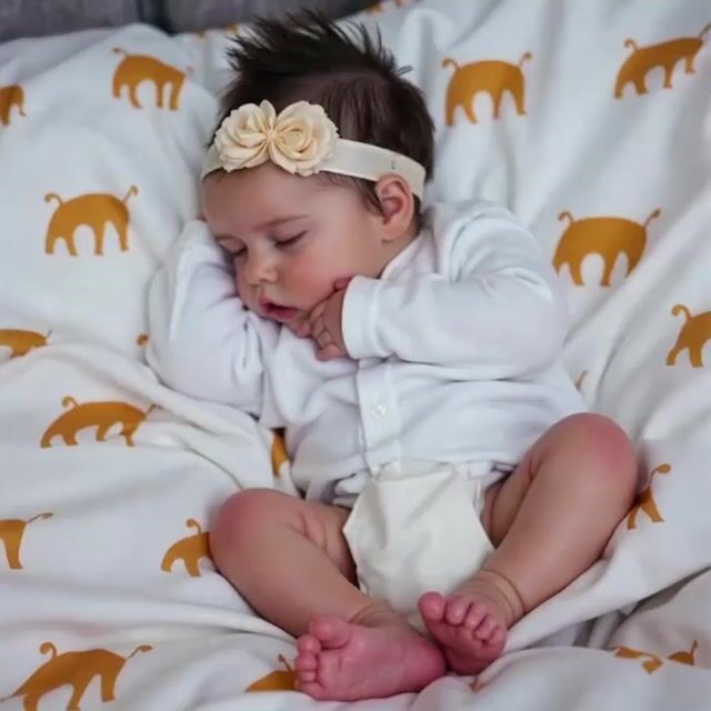 [Special Discount]12'' Realistic Asleep Beautiful Affordable Lifelike Reborn Baby Girl Ruth