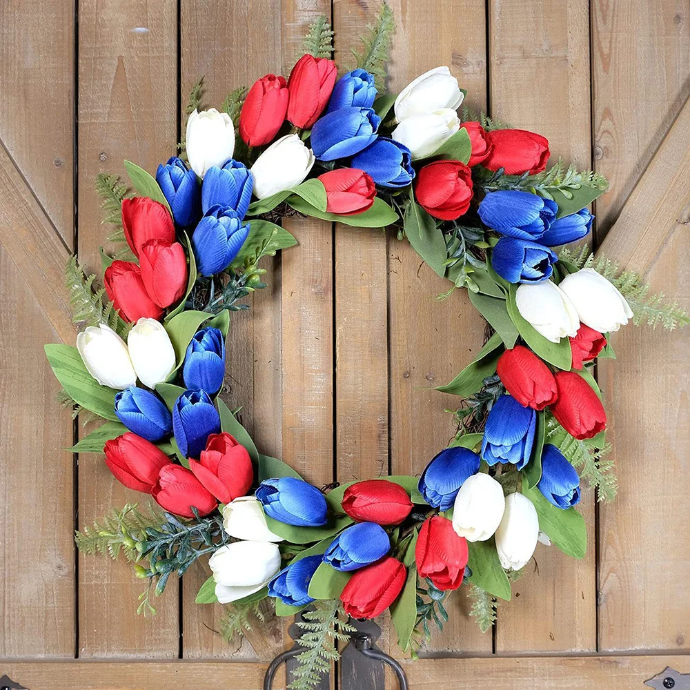 American Independence Day  Simulation Wreath Ornament
