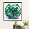 Diamond Painting-DIY Full Round Drill Betta Fish(40*40CM)