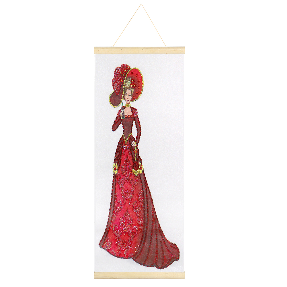 

Dress Lady Hanging - Special Shaped Diamond Painting - 20*50CM, 501 Original