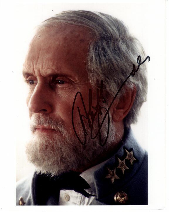 ROBERT DUVALL Signed Autographed GODS AND GENERALS ROBERT E. LEE Photo Poster painting