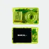 Transparent shell Y2K camera trendy CCD camera