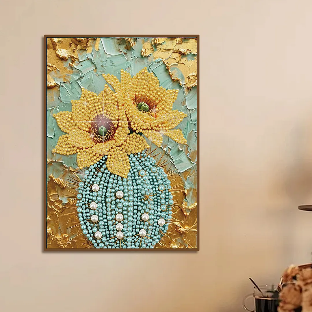 Diamond Painting - Partial Special Shaped Drill - Sunflowers(Canvas|30x40cm)