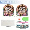 Acrylic Napkin Holder Diamond Painting Kit for Home Table Decoration (Owl)