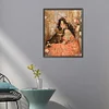 Diamond Painting -DIY Round Partial AB Drill Literary Retro Girl(45x55cm)