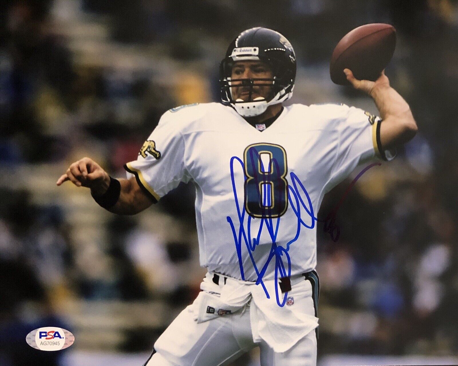 Mark Brunell Signed Autographed Jacksonville Jaguars 8x10 Photo Poster painting Psa/Dna