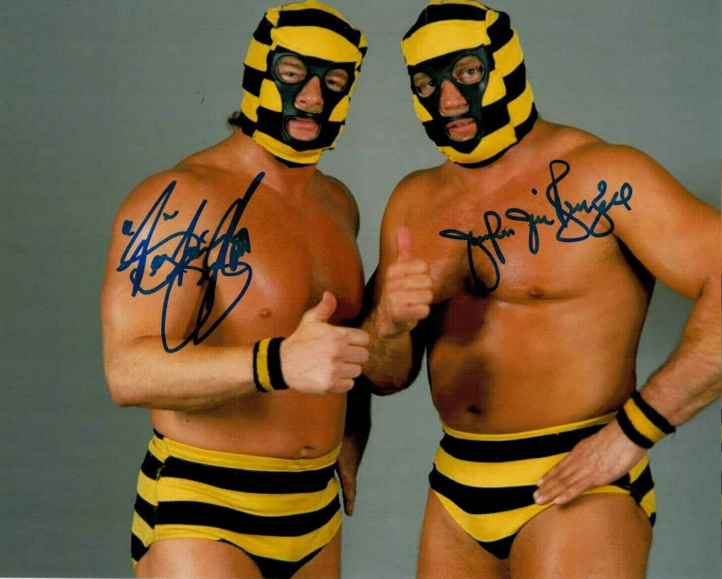 Killer Bees ( WWF WWE ) Autographed Signed 8x10 Photo Poster painting REPRINT