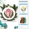 Snowland Fairy Tale-11CT Stamped Cross Stitch 20*20cm/7.87*7.87in tapestrymarket