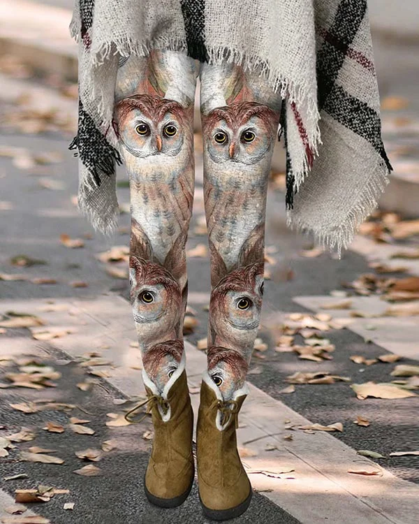 Cute Owl Leggings