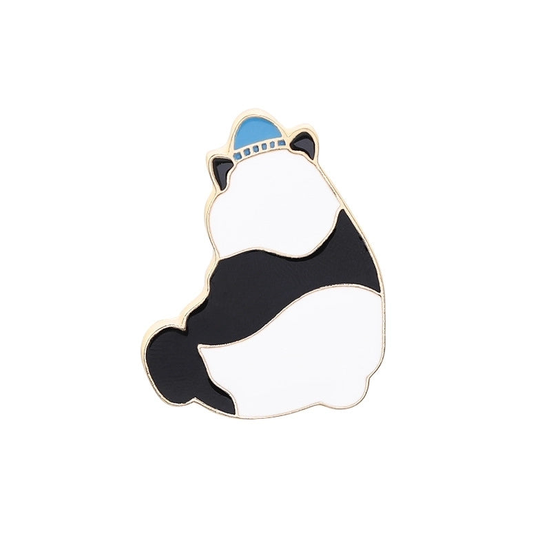 Cute Bear Panda Cat Alloy Women’s Brooches