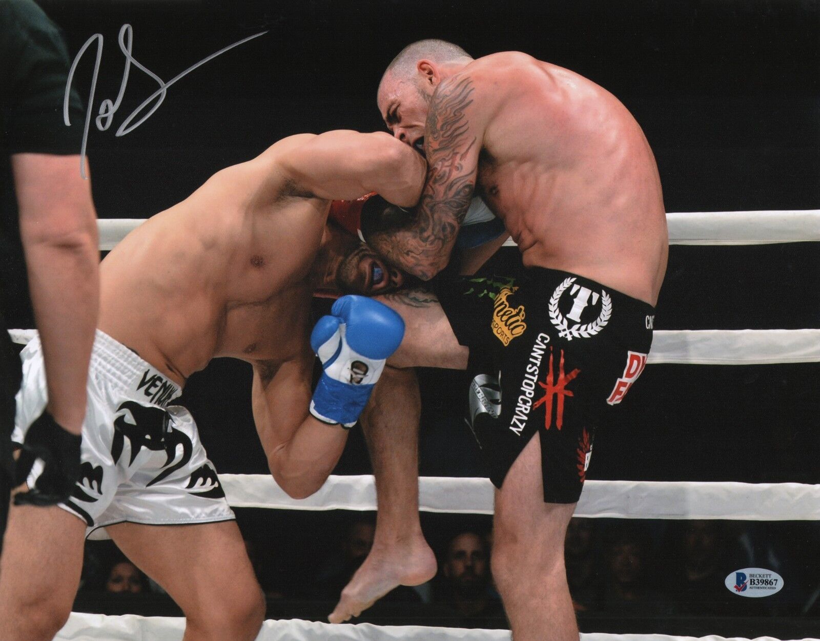 Joe Schilling Signed 11x14 Photo Poster painting BAS COA Bellator Kickboxing Picture Autograph 2