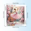 Diamond Painting-DIY Crystal Rhinestone Ballerina Girl(Box Packaging)