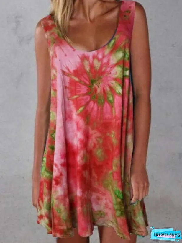 Summer Tie-dye Dress