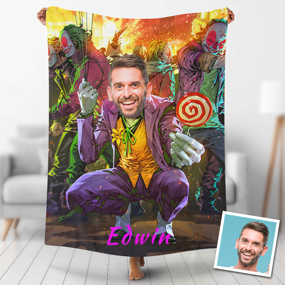 Custom Blankets Personalized Joker Blanket