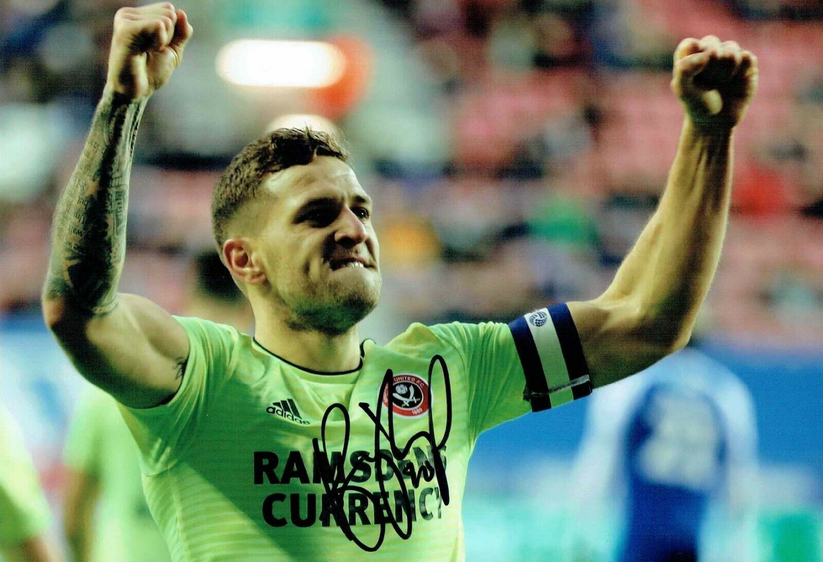 Billy SHARP Sheffield United Signed Autograph 12x8 Photo Poster painting A AFTAL COA Sheff Utd