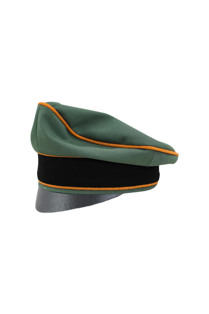   Waffen Elite Gabardine Crusher Cap Small Visor German-Uniform