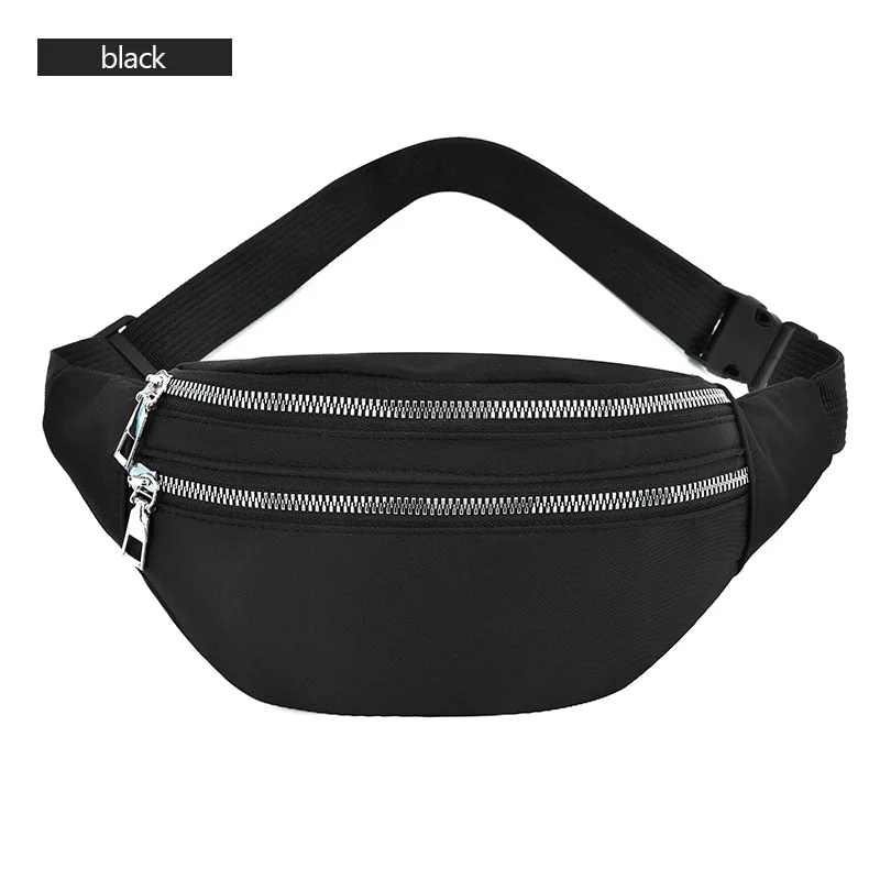 2020 New Fanny Pack for Women Waterproof  Waist Bags Ladies Fashion Bum Bag Travel Crossbody Chest Bags Unisex Hip Bag