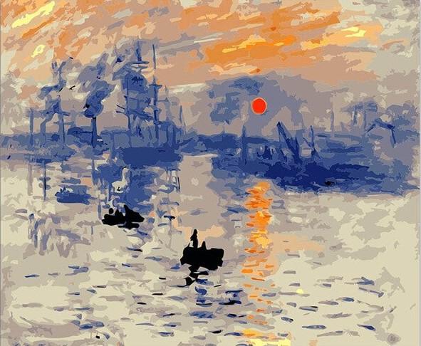 

Impression Sunrise Claude Monet – Paint By Numbers - 40*50CM, 501 Original