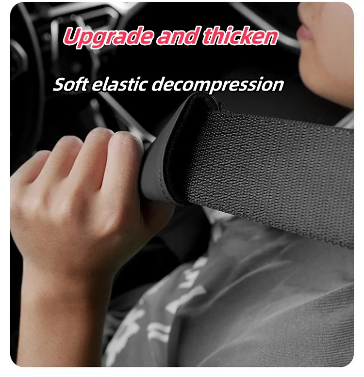 New Nappa Leather Soft and Comfortable Car Seat Belt Shoulder Pads