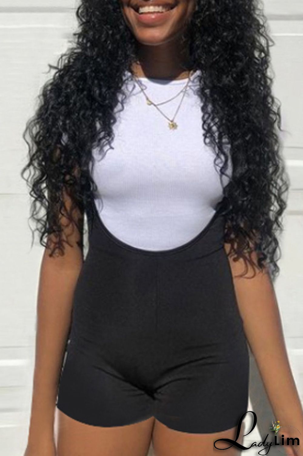 Black Casual Solid Patchwork O Neck Short Sleeve Two Pieces