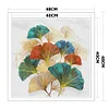(Counted/Stamped) 11CT Ginkgo Biloba - Cross Stitch 48*48cm/18.9*18.9in(Brand)