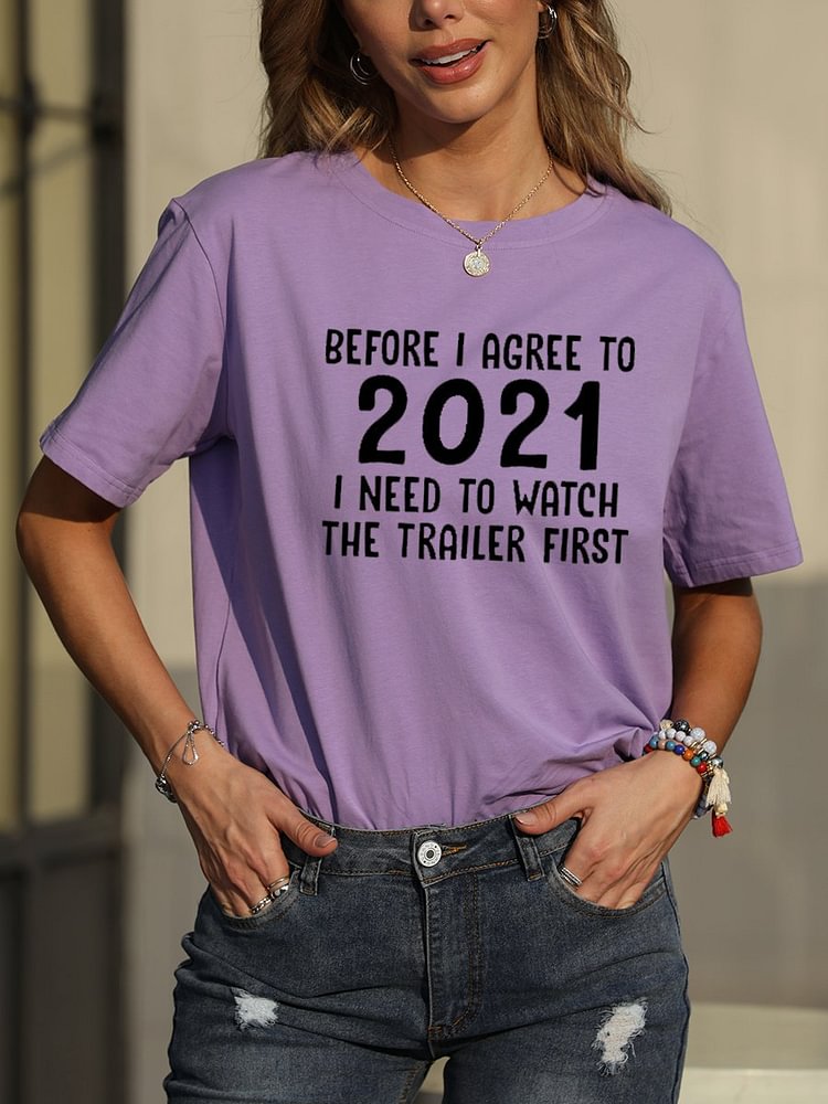 Bestdealfriday Before I Agree To 2021 Women's T-Shirt