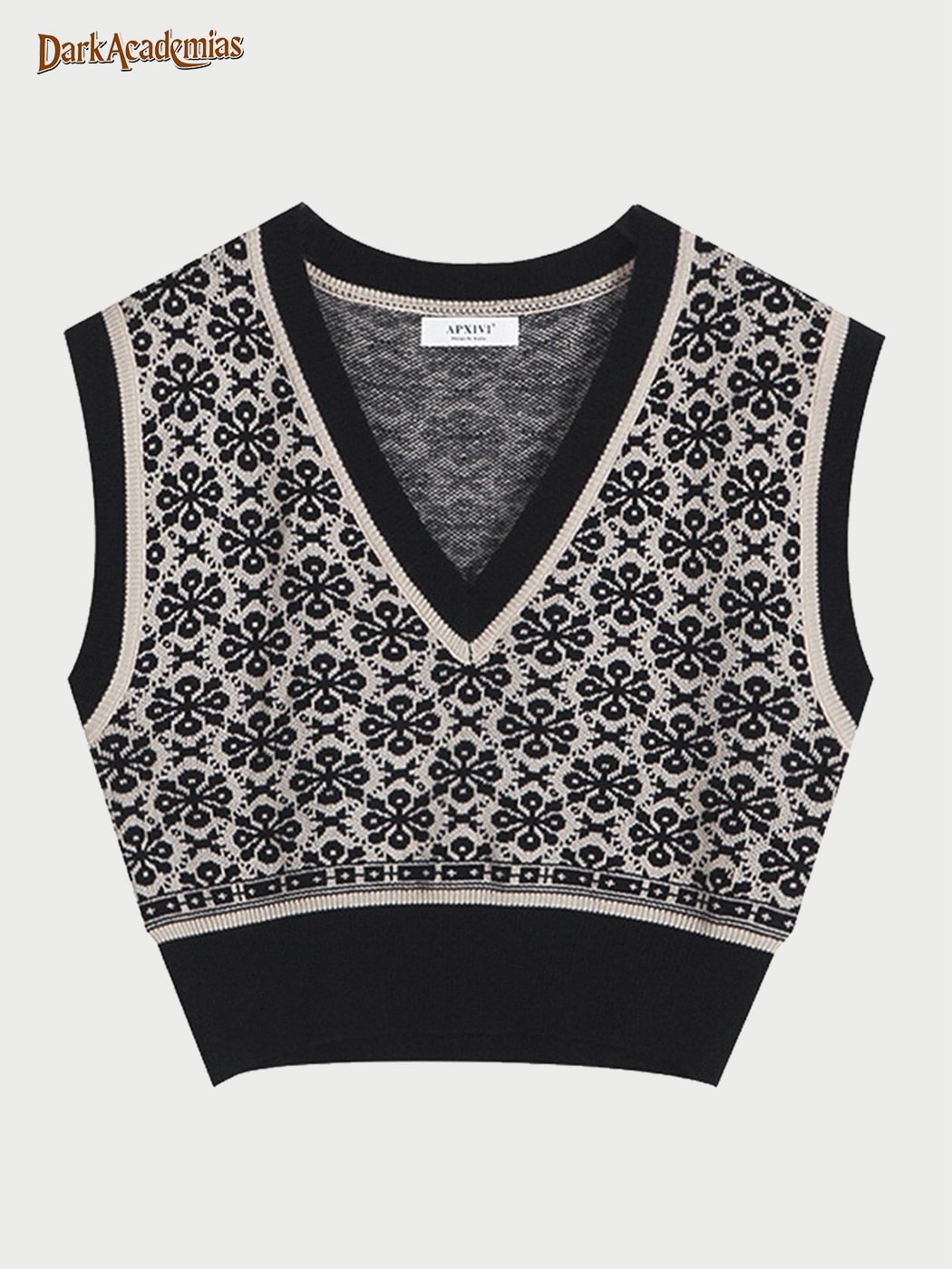 Vintage Patterned Vest