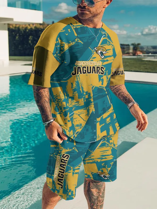 Jacksonville Jaguars Limited Edition Top And Shorts Two-Piece Suits
