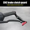 Motorcycle Handguards Aluminum Hand Guards for 7/8 Handlebar (Red)