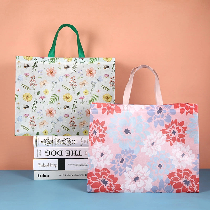 Ethnic Style Flower Nonwoven Daily