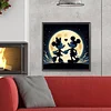 Diamond Painting-DIY Full Round Drill Cartoon Silhouette