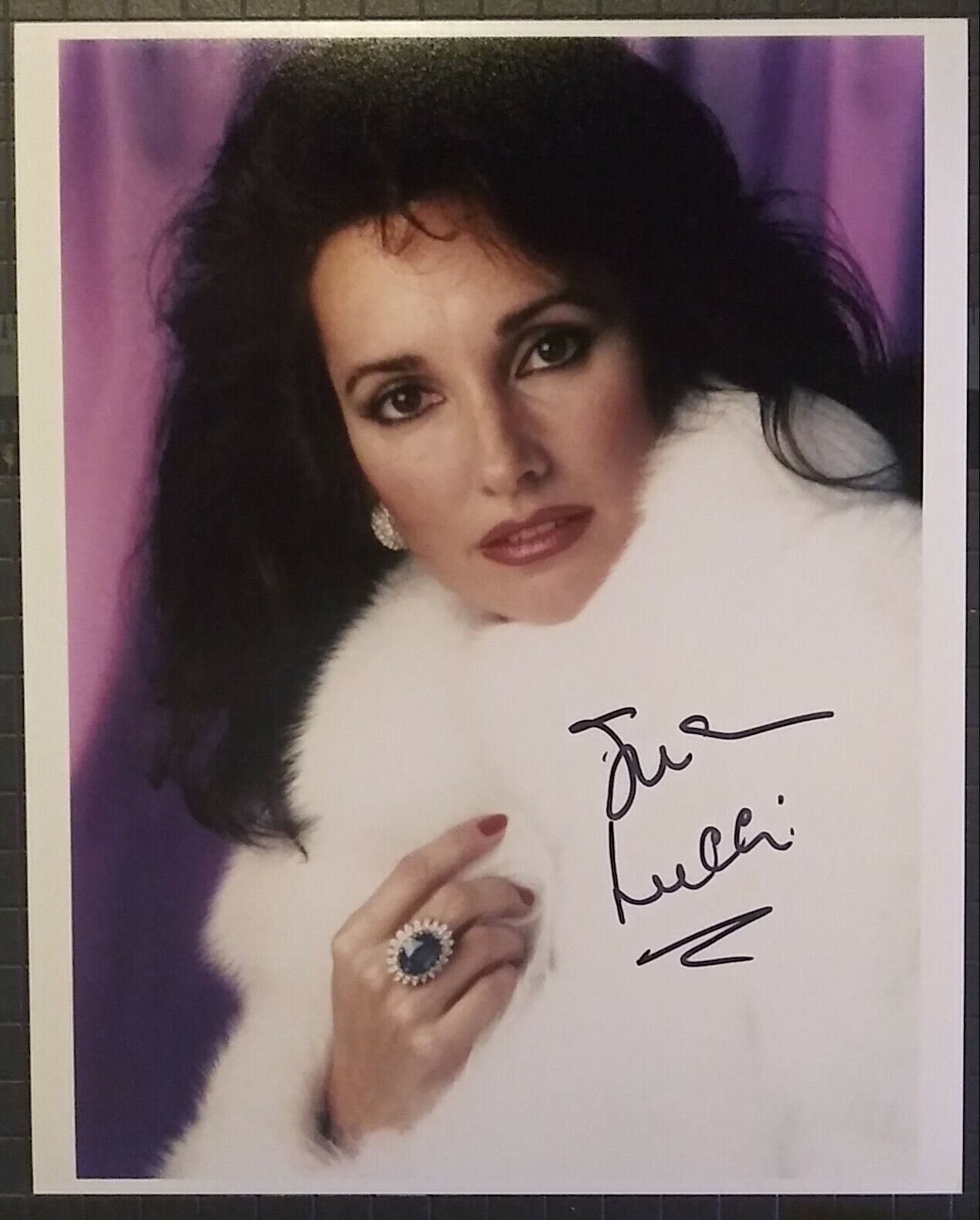 Susan Lucci signed 8x10