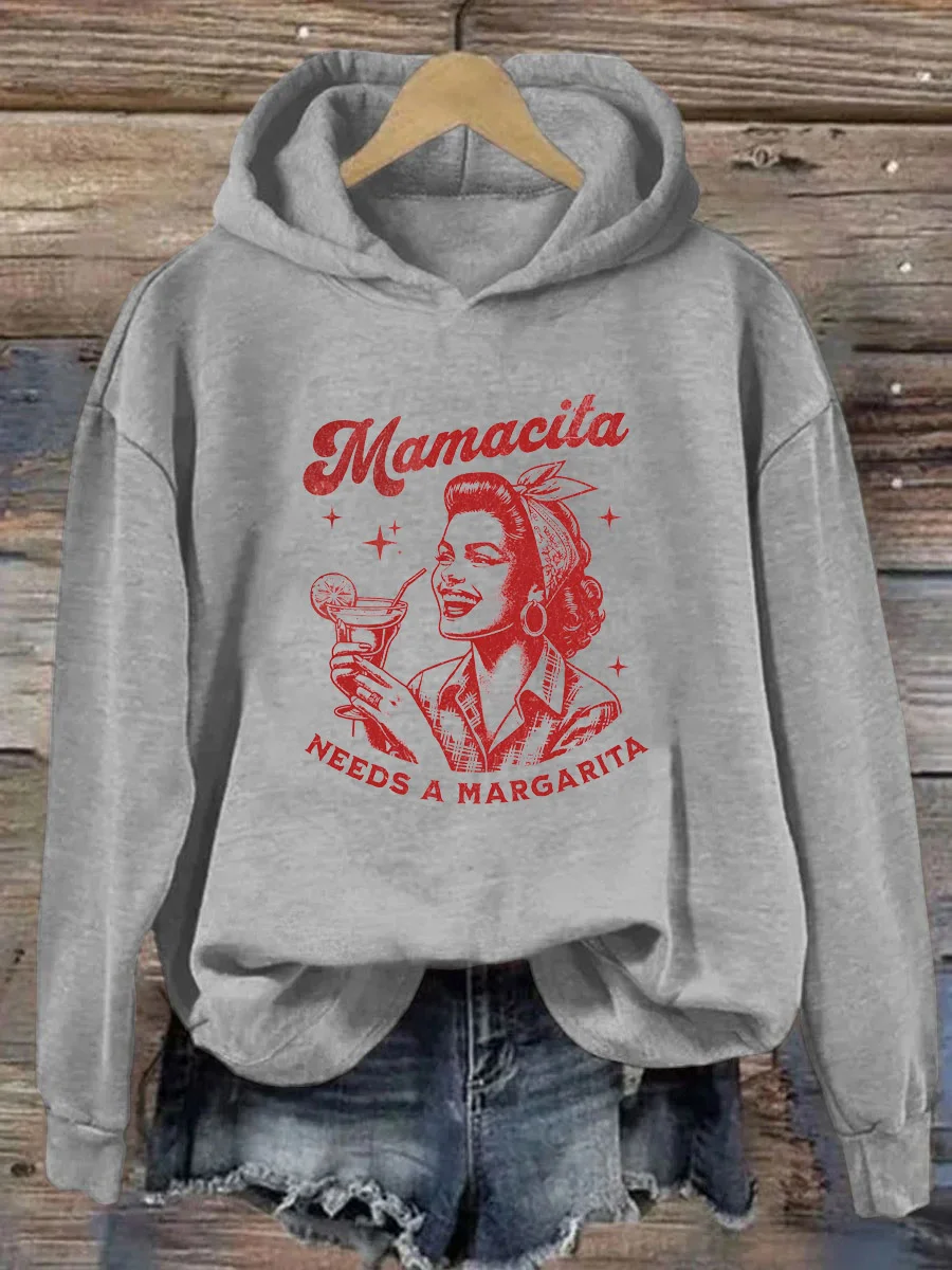 Mamacita Needs A Margarita Hoodie