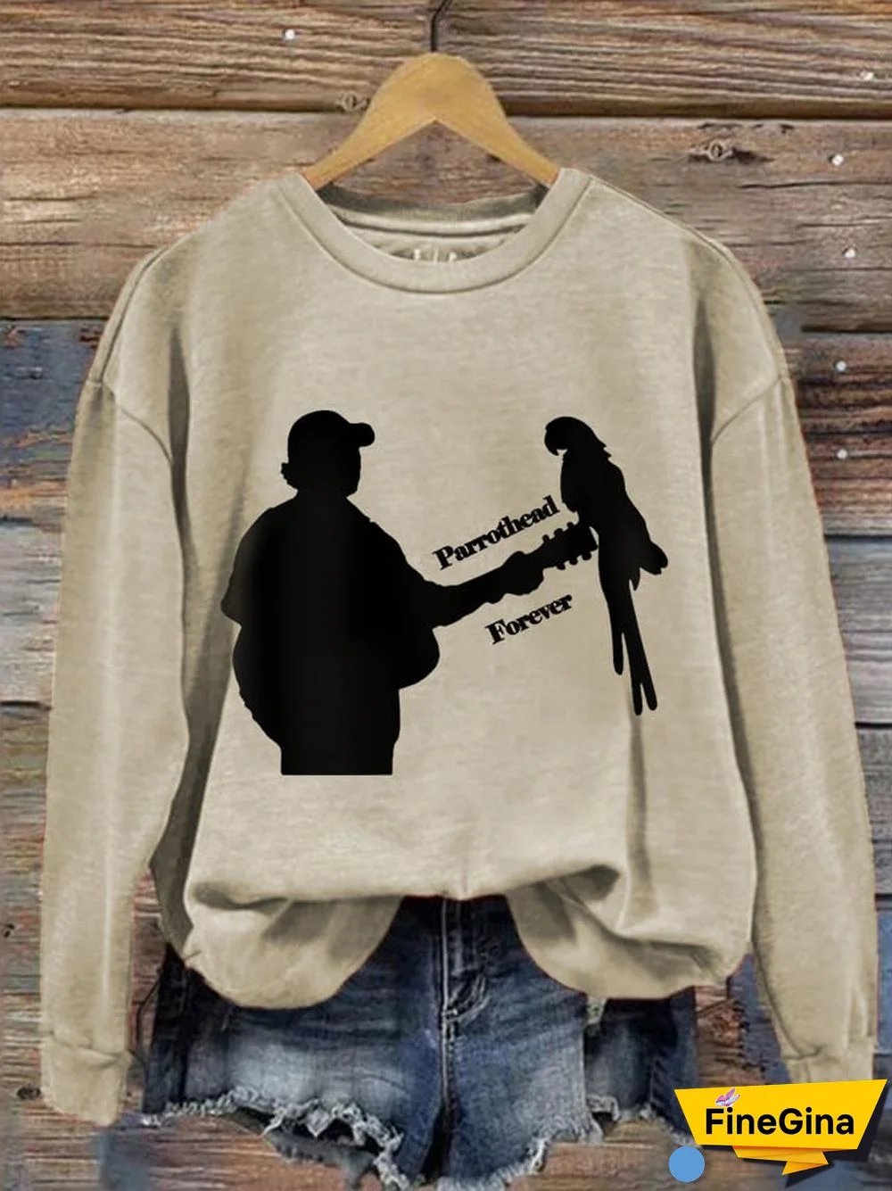 Women's Parrothead Forever Jimmy Memorial Sweatshirt