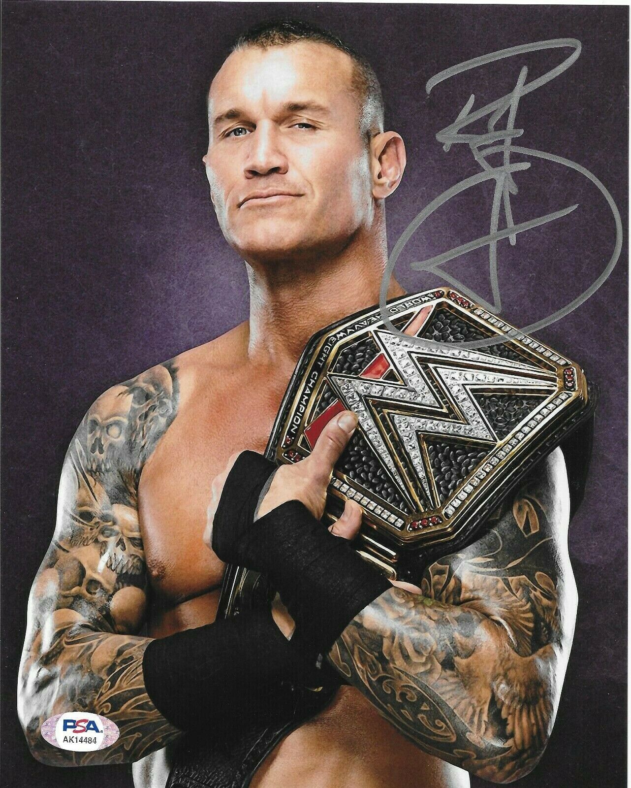 Randy Orton WWE Signed Autograph 8x10 Photo Poster painting #14 w/ PSA COA