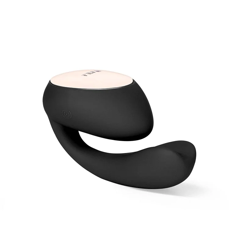 pornhint Pornhint Ida Wave 10-Function Rechargeable Waterproof Clitoral and G-Spot Massager Black 2.4 Inch - Lelo