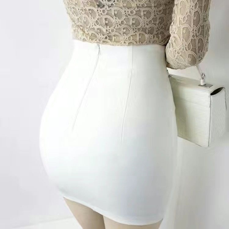 High-Waisted Bodycon Mini Skirt