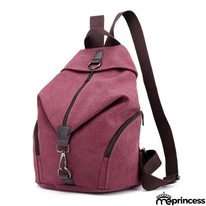 New Canvas Multifunction Large Capacity Backpack