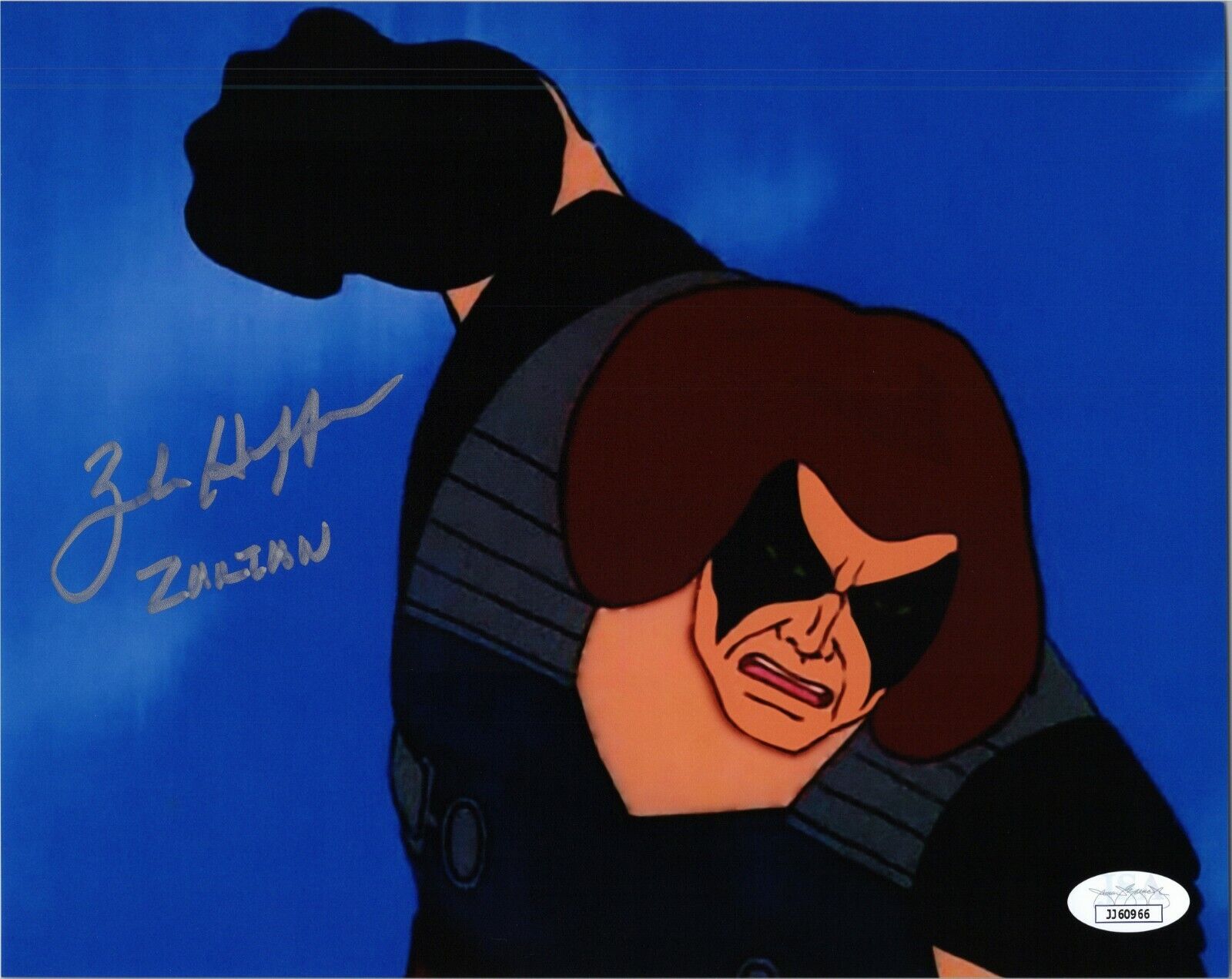 ZACK HOFFMAN Authentic Hand-Signed G.I.JOE ~ ZARTAN