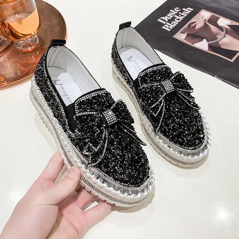 Yyvonne Drill Pine Cake Lefu Shoes Flat Soles Of Casual Shoes Spring And Autumn New Butterfly Gelits Single Shoes