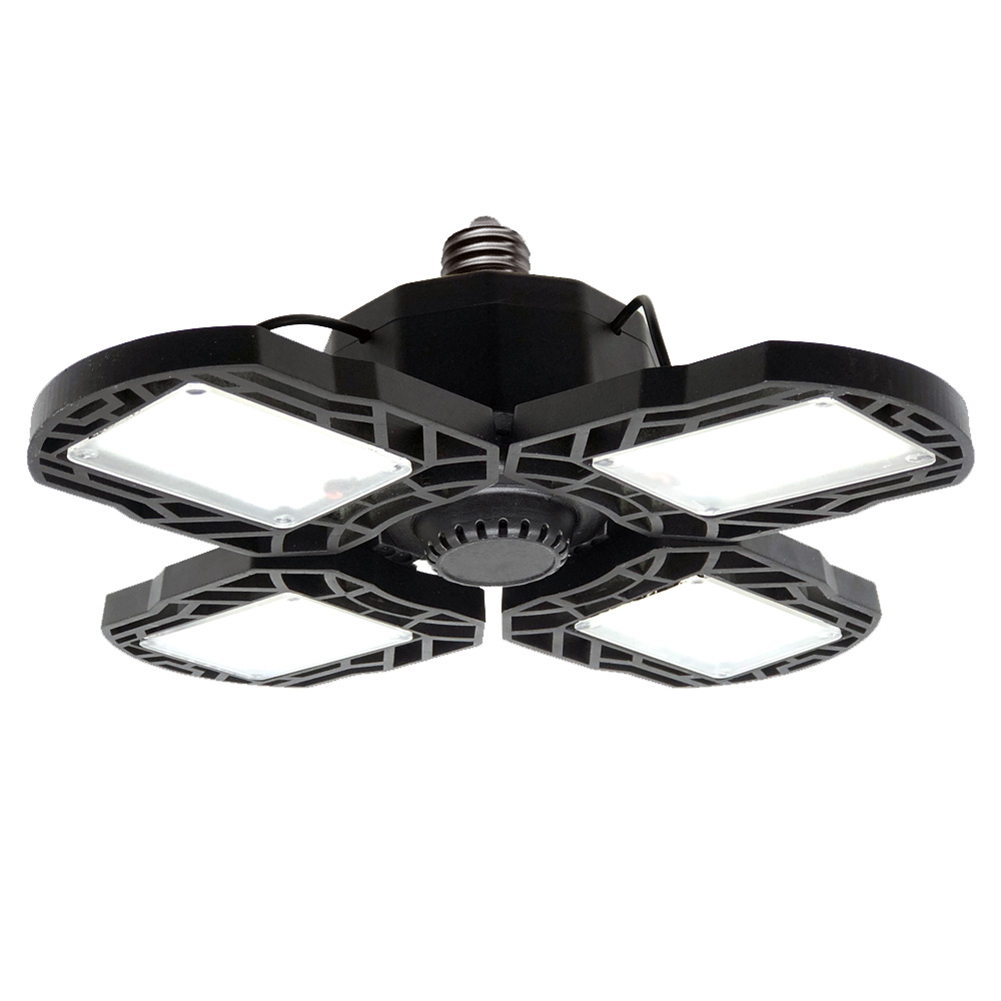 

E27 LED Folding Garage Light AC85-265V High Bay Lamp Industrial Lighting, Black, 501 Original
